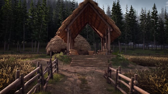 design 3d game environment in unity, blender and maya