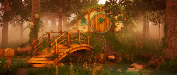 create 3d environment for your game