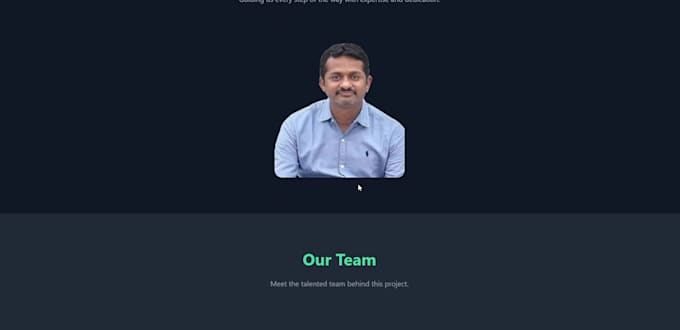 build a react website