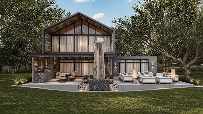 design photorealistic 3d architectural visualization