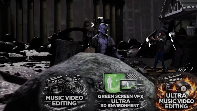 be your extreme music video editor and green screen specialist