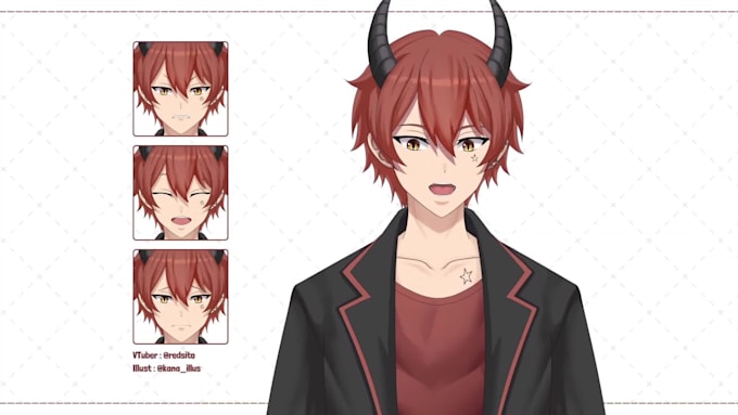 create a unique pngtuber model or gacha vtuber for beginner streamers