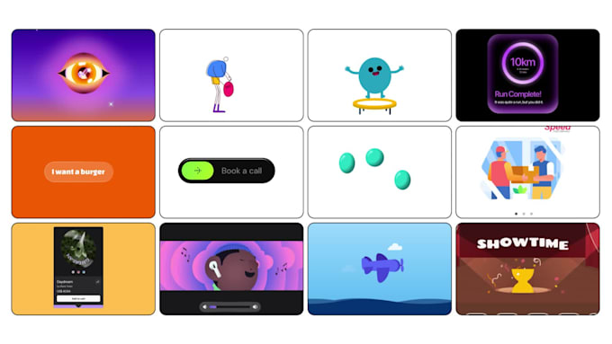 create a lottie animation for your web or app