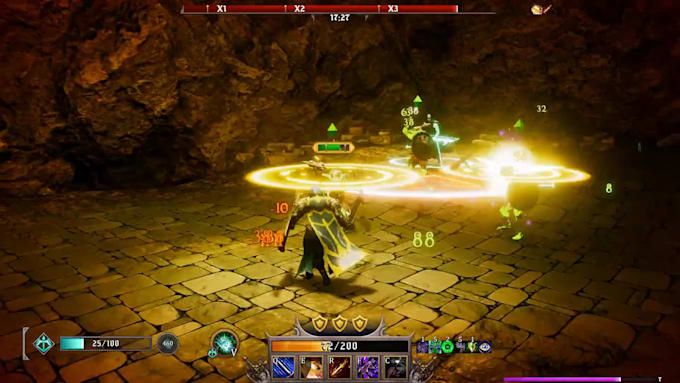 develop a scalable open world mmorpg game in unreal engine, ue5 game