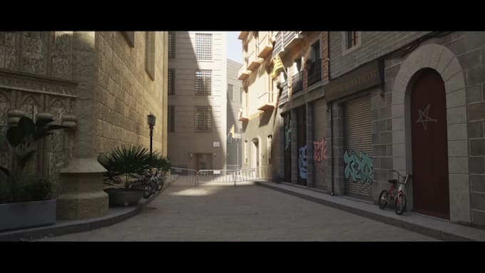 create stunning 3d environment, terrain level design for games in unreal engine