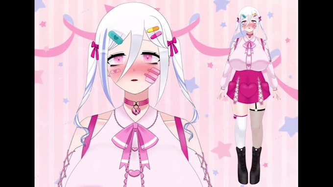 make live2d model vtuber character live2d rigging chibi stream avatar facerig