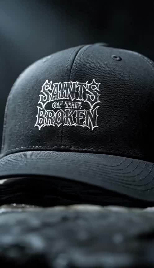 design a custom gothic hat or bandana