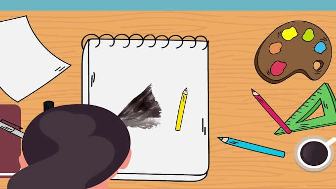 do 2d cartoon, animals and character animations
