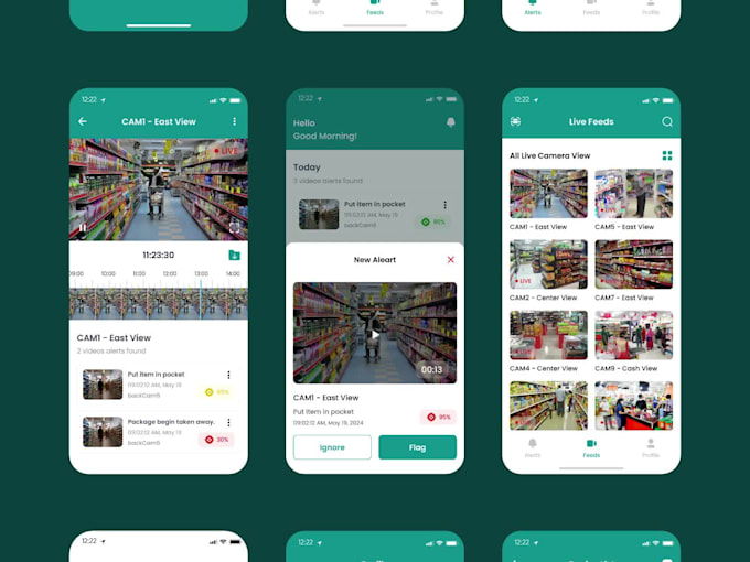 design a professional mobile app UI UX in figma
