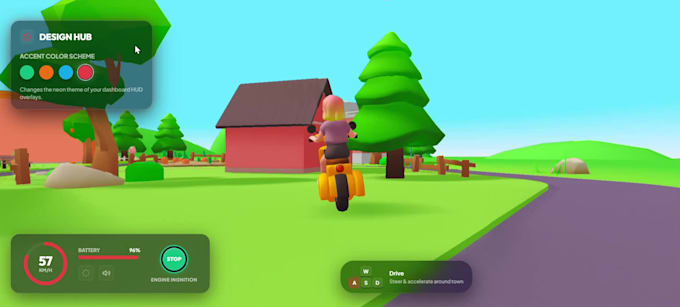 build a stunning interactive 3d website using spline,etc