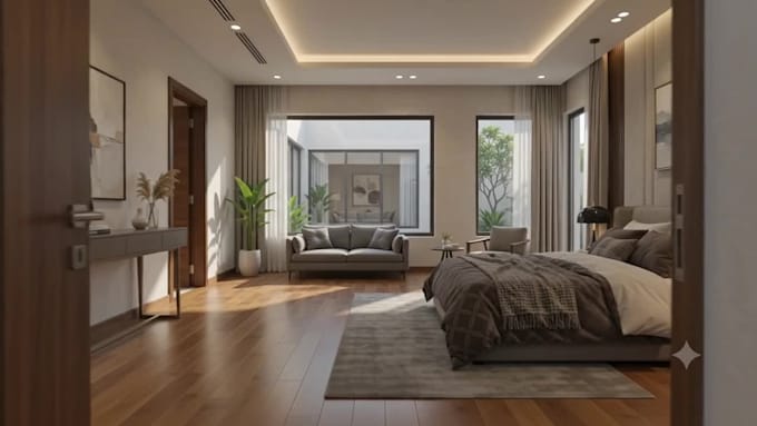 make 3d exterior in revit or sketchup with animation