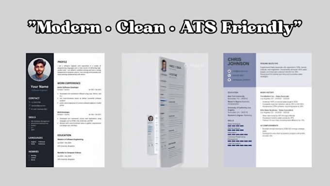 create an ats resume and CV for job seeker