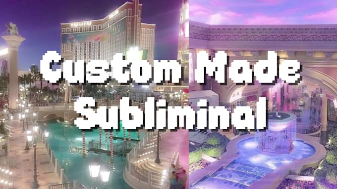 create your very own subliminal, just for you