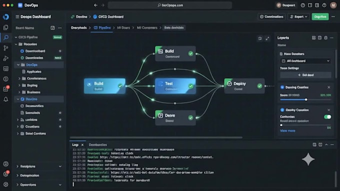 setup ci cd pipeline with github actions, gitlab, docker on cloud