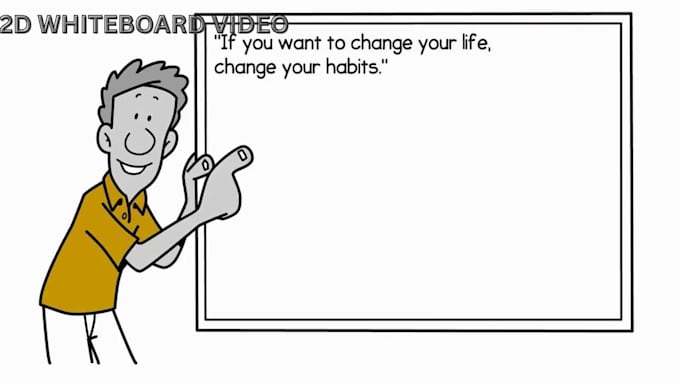 do whiteboard animation 2d explainer doodle animation, voice over doodle video