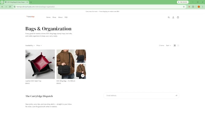 build you a professional shopify dropshipping store for your niche with ai