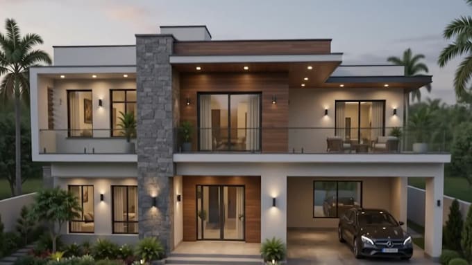 create autocad 2d floor plans and realistic 3d house models