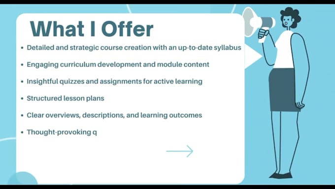 create online course content and curriculum