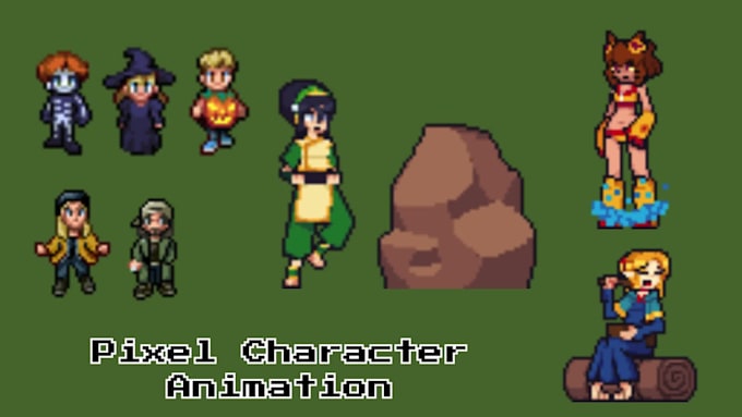 do pixel art character sprite sheet pixel game character aseprite and animation