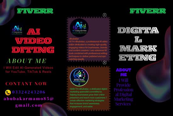 professional ai video editing and digital marketing