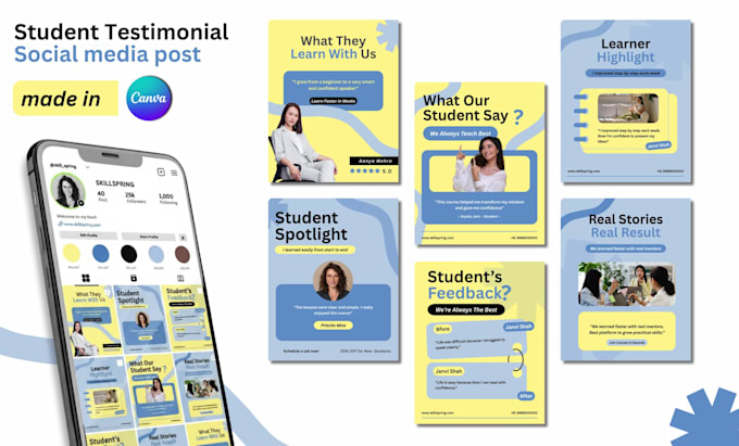 design instagram templates in canva