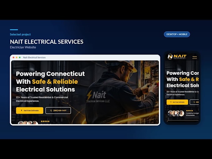 professional local business website design