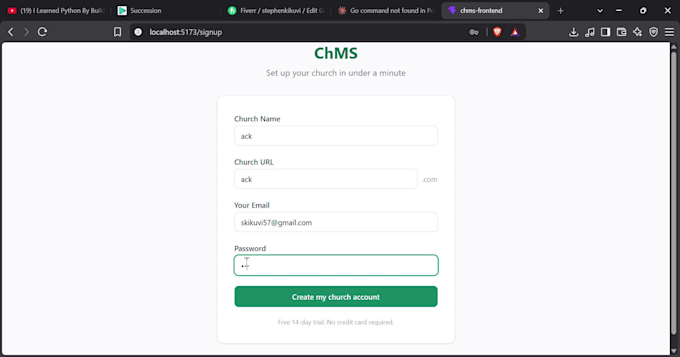 build a rest API using laravel, flask, or go