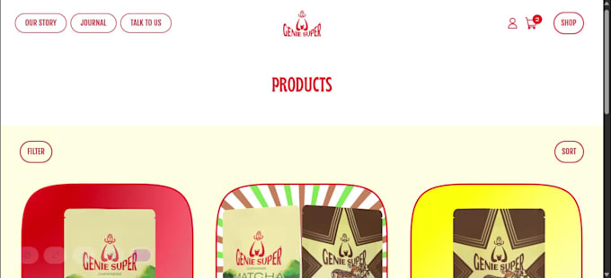 design a high converting shopify store with editorial layouts