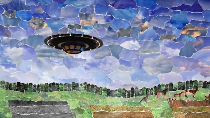 design immersive documentary style collage animation and motion graphics