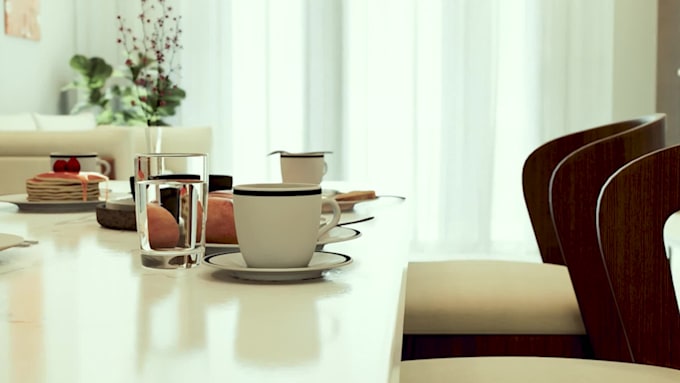 do photorealistic 3d interior rendering in d5 and sketchup