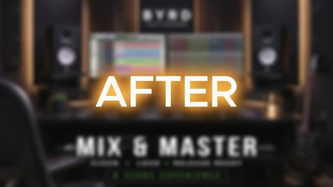 mix and master your song clean, loud, industry ready