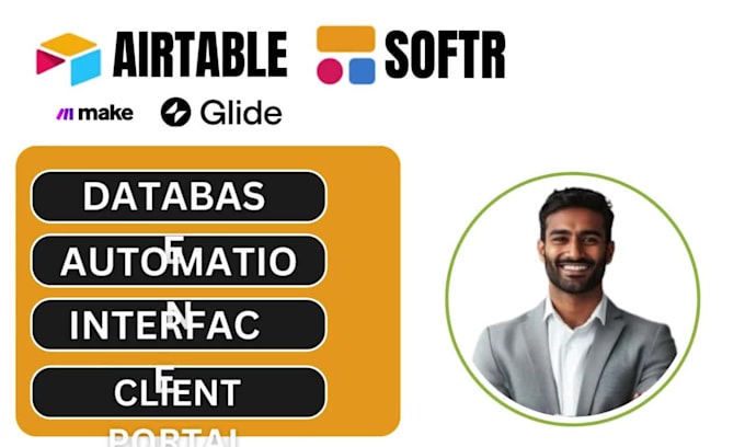 build airtable airtable database adalo glide app softr airtable webapp expert