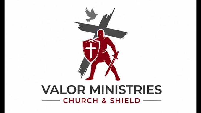 create modern minimalist and church logo design