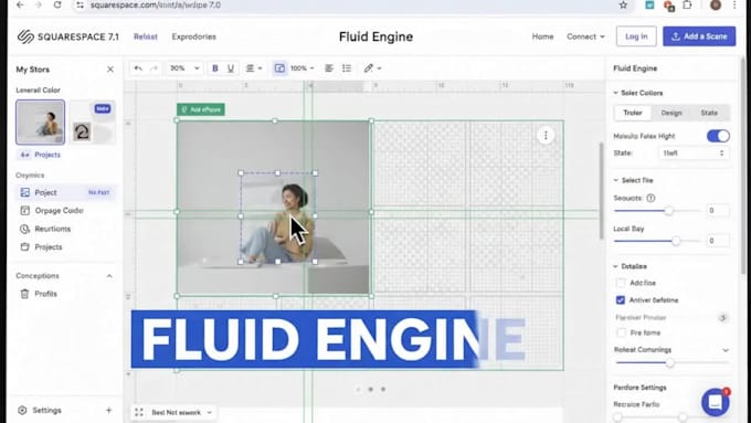 migrate convert or redesign squarespace 7 0 to 7 1 with fluid engine