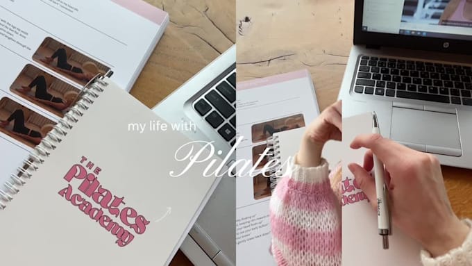 create pilates workout videos and ugc content for your brand