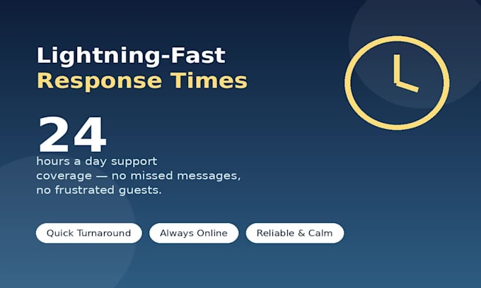 provide professional customer service and guest support