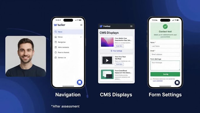 fix webflow bugs, broken layouts, and responsive issues
