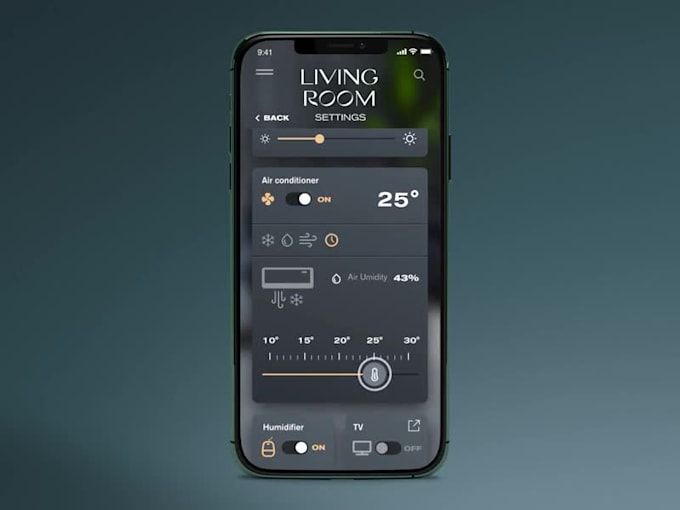 develop smart home app iot app home automation app device control app esp32 app
