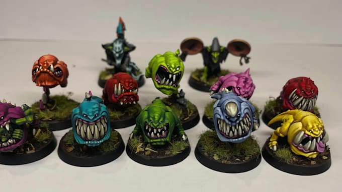 paint your warhammer miniatures and models
