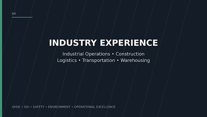 do qhse documentation and hse plan