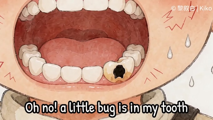 create a custom animated watercolor storybook