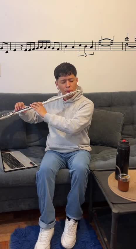 record a fast professional flute track for your project