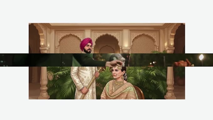 edit cinematic wedding highlight indian and muslims