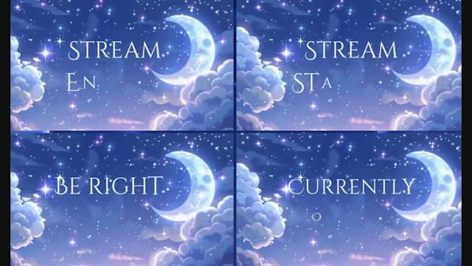 do custom stream overlay animated twitch overlay vtuber overlay for streamers