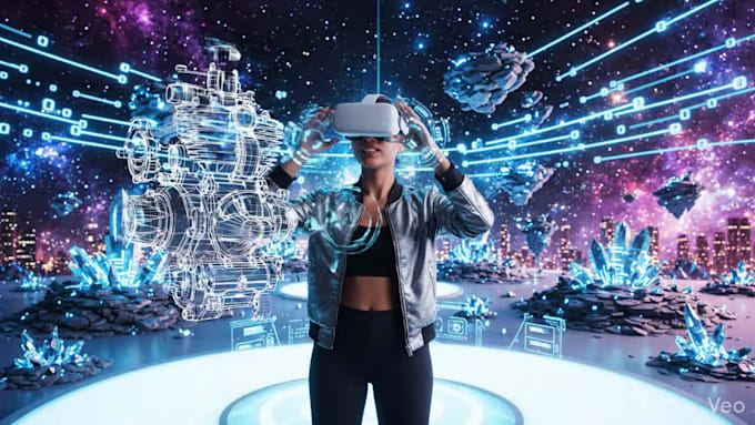 create immersive ar app VR app and virtual try on experience using unity