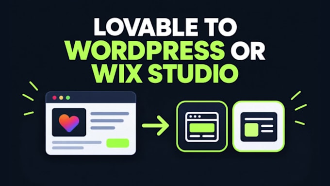 convert lovable to wordpress or wix studio migrate clone lovable ai website