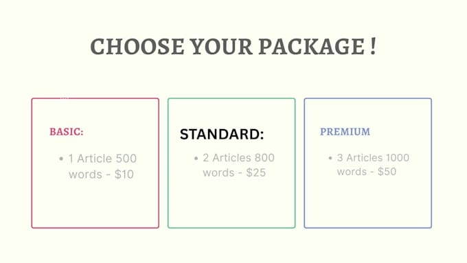 write and translate urgent promotional article in english