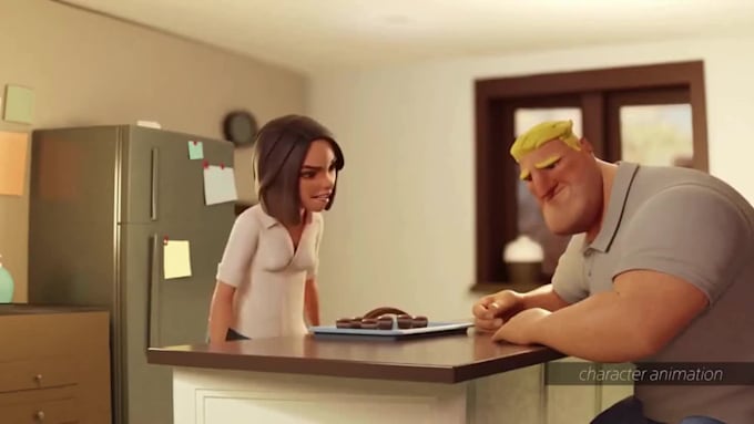 3d pixar style ai animation, disney animation, ai storytelling, 3d ai cartoon