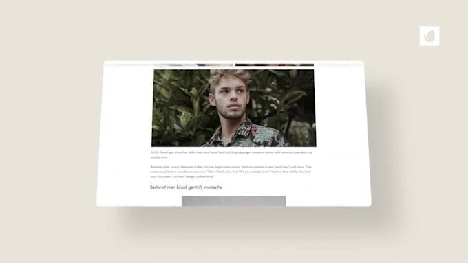 do website and app promo video