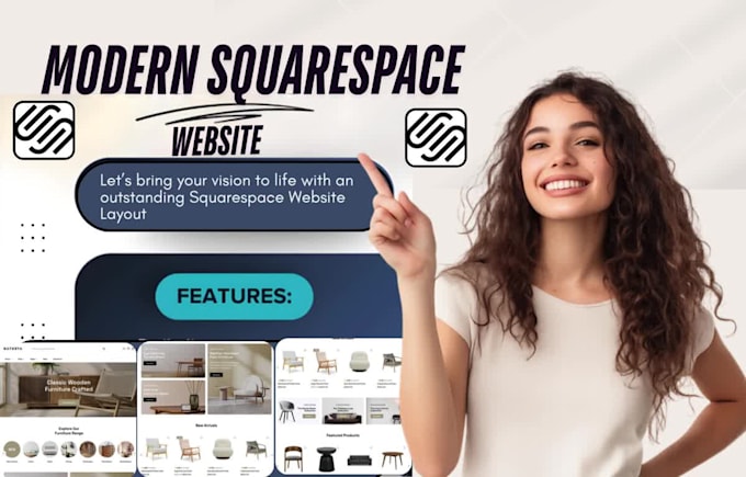 build squarespace website design and redesign squarespace website development